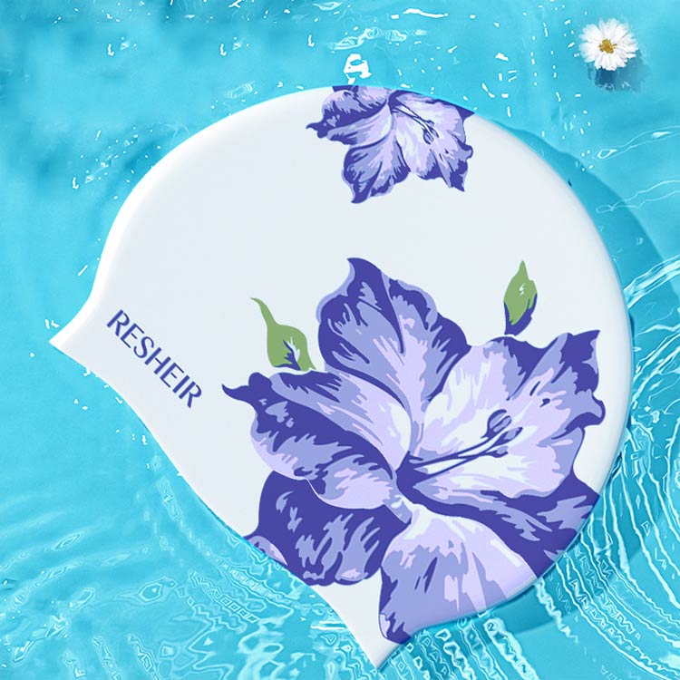 【送料無料】ウォータースポーツ 水泳帽 2個セット シリコンスイムキャップ 大人 かわいい フィットネス水着 水泳帽