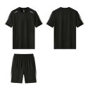 【送料無料】ショートパンツ ランニングウェア ゲームウェア 2点セット バドミントン 大きいサイズ 通気性 メンズ 練習着