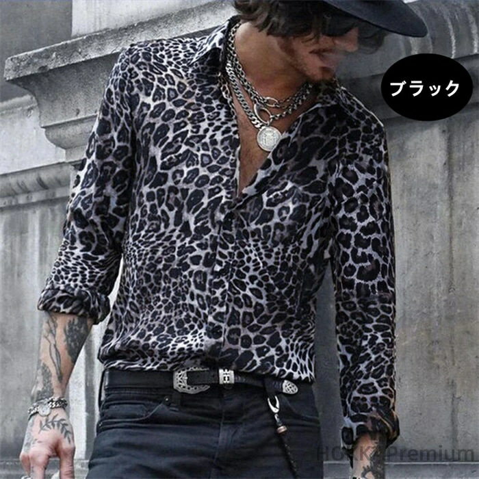 【送料無料】体型カバー トップス 秋服 夏服 春服 カジュアルシャツ ボタンシャツ 長袖シャツ メンズシャツ