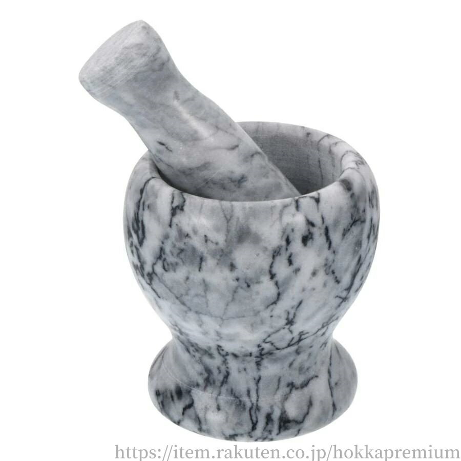 【送料無料】乳鉢と乳棒セット天然大理石ワカモレスパイスグラインダー調味料用天然石グラインダースパ..