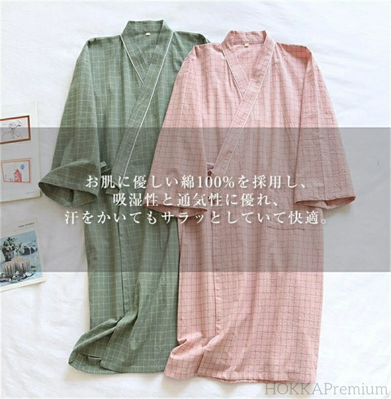 【送料無料】メンズ レディース ルームウェア カップル ペアパジャマ パジャマ ルームウエア浴衣 和風パジャマ