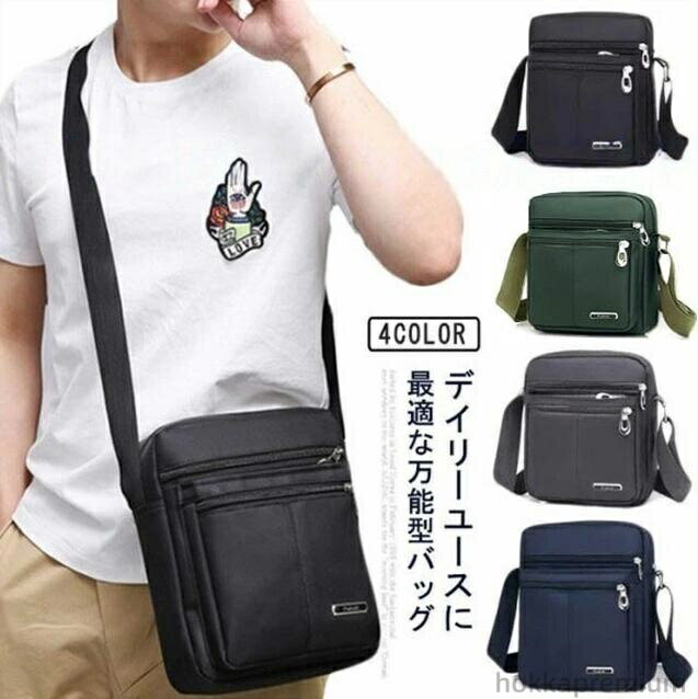 【送料無料】デイリーバッグ サブバッグ 出張 紳士 ビジネスバッグ ショルダー 大容量 メッセンジャーバッグ ナイロン 軽量 斜めがけ メンズ 紳士 デイリーバッグ 通勤用 短期出張 防水 マルチポケット スリム 方便 プラゼント 父の日 23*19*10cm