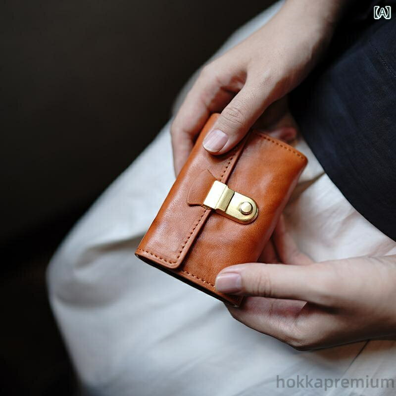 【送料無料】オレンジ 大容量 レトロ 多機能 シンプル カジュアル ファッション おしゃれ ホルダー 小..