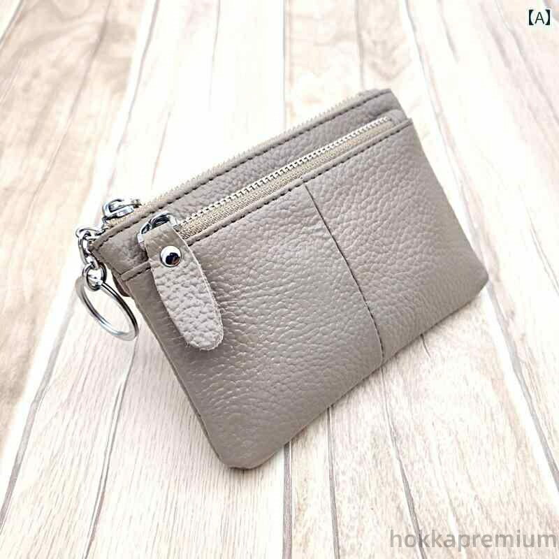 【送料無料】赤 ピンク グレー 13x9cm 柄 ライチ 革 シンプル ファッション コンパクト カードケース ..