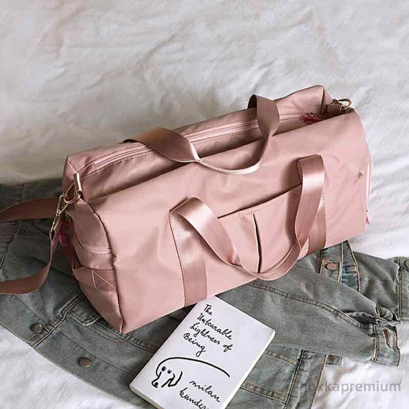 【送料無料】ネイビー ピンク 黒 トラベル ショルダー 荷物 短距離 ポータブル 女性用 スポーツ フィッ..