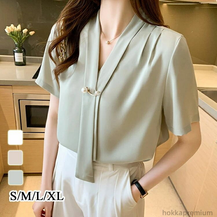 【送料無料】40代 30代 20代 就活 リクルート ビジネス 通勤 制服 事務服 体型カバー 服装 仕事 ビジネス オフィス 半袖 夏 春 レディース