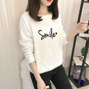 【送料無料】プルオーバー トレーナー かわいい ラウンドネック ハート 長袖トップス 女性 シンプル レディース トレーナー ラウンドネック