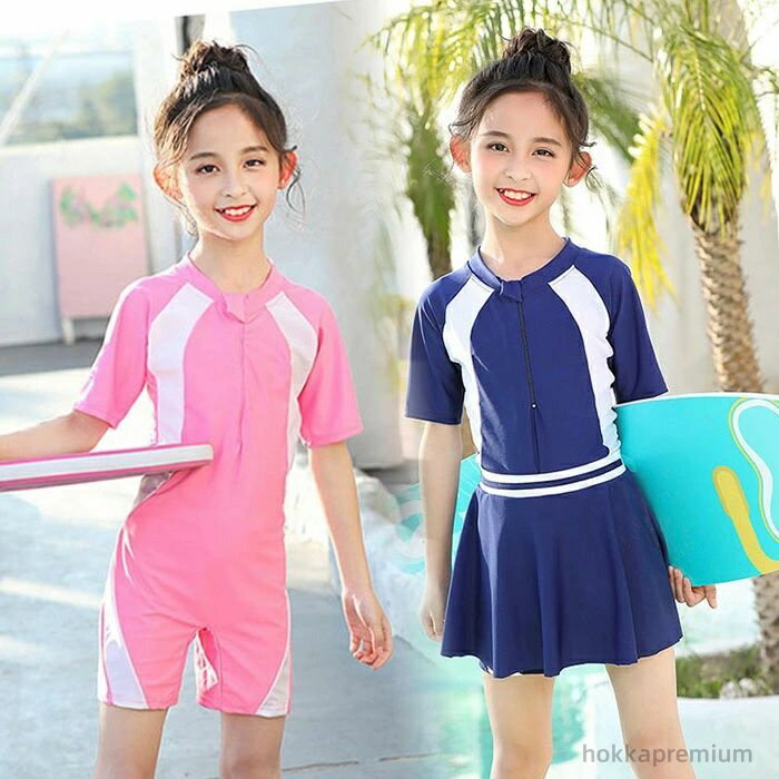 【送料無料】女の子 あんこ 温泉 夏 体型カバー みずぎ お揃い レディース キッズ水着 家族旅行 2点セット ワンピース水着 キーズ 水着