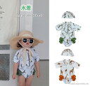 【送料無料】ラッシュガード ジュニア タンキニ セパレート ボイズ 男の子 キャップ付き 男女兼用 キャップ付き 半袖 boy 2点セット