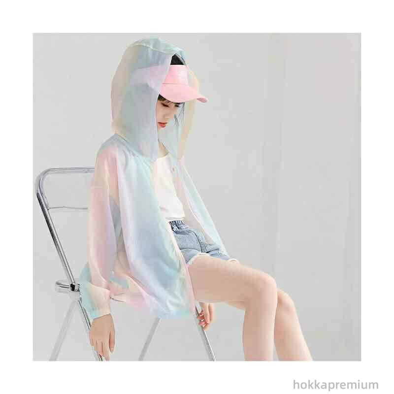 【送料無料】速乾 日焼け止め フード付きパーカー 虫よけ UVパーカー 軽量 ジップパーカー 接触冷感 ガールズ 女の子 キッズ パーカー 3