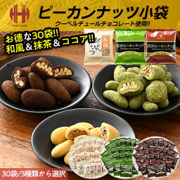 サロンドロワイヤル ナッツ ピーカンナッツ サロンドロワイヤル ピーカンナッツチョコ 個包装×30袋入り 和風ぴーかんなっつ 抹茶ピーカンナッツ ココアがけピーカンナッツ チョコレート ギフト ホワイトデー