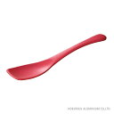 フラップ・アイススプーン メタリックレッドスプーン アイススプーン 熱伝導 日本製 アルミ 【メール便発送】【メール便発送は代引不可かつ日付指定不可】