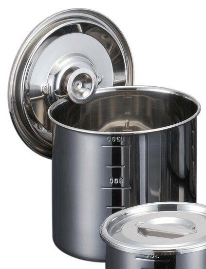 プロクック 丸深型キッチンポット 12ステンレス キッチンポット