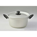 【30%OFF】プロローグ 両手鍋 / 24両手鍋 アルミ 軽い アルマイト 日本製 茹でる、ゆで麺、吹きこぼれにくい ガス火