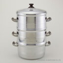 DX長生セイロセット二重 28cm ガス火 竹スノコ付せいろ セイロ 蒸籠 蒸し器 スチーマー セット 鍋 アルミ アルミキャスト 鋳物 鋳造