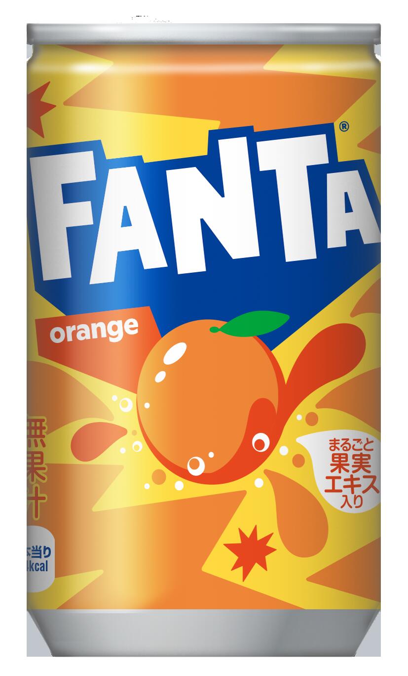 ファンタオレンジ 160ml缶×30本×2箱【合計60本】CocaCola コカ・コーラ　メーカー直送 送料無料 (沖縄・離島を除く)(4)