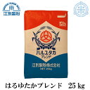 はるゆたかブレンド 25kg パン用小麦粉 北海道産 強力粉【地域別送料適用】国産 業務用 ハルユタカ 江別製粉 重量商品につき送料無料対象外