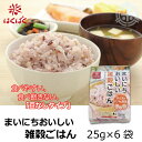 まいにちおいしい雑穀ごはん　25g×6袋　はくばく　メール便 送料無料