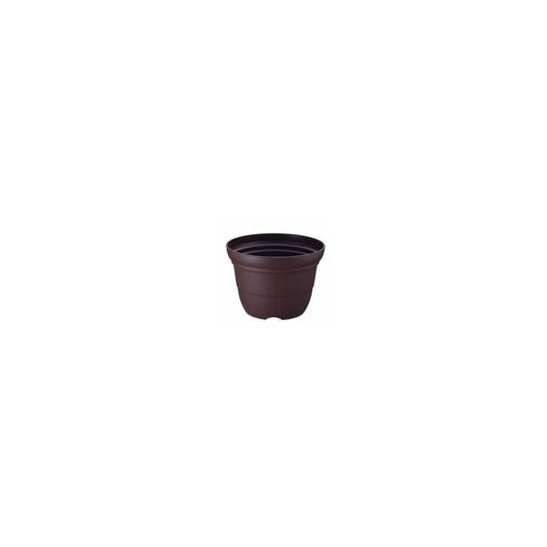 植木鉢　カラーバリエ輪鉢 リッチェル　10号　コーヒーブラウン