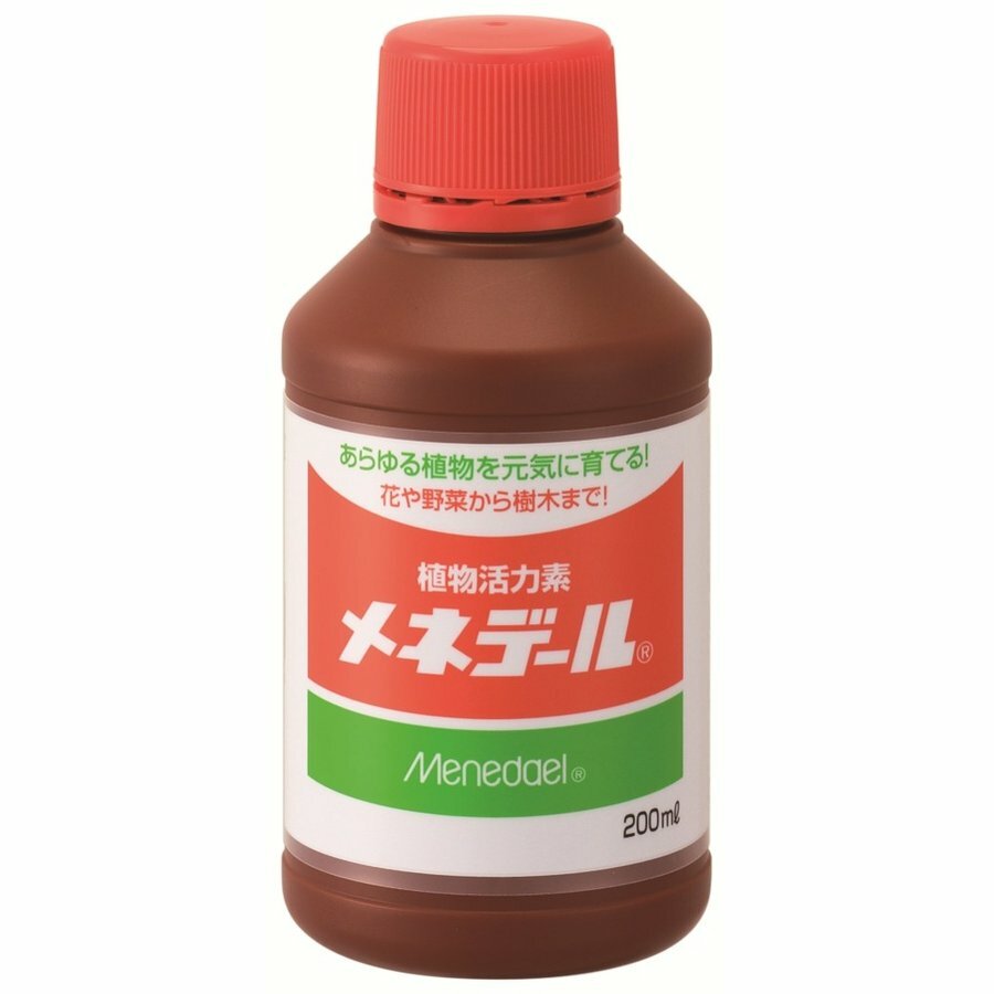 【送料無料】 植物活力素 メネデール 200ml 液体 草花 観葉植物 野菜 樹木 挿し木 活力液のサムネイル
