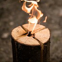 【今だけP3倍！】シューイチで放送されました！【着火剤付】広葉樹 スウェーデントーチ ボルケーノS キャンプ ピクニック ハイキング 釣り BBQ 焚き火 北欧 かがり火 害虫駆除済 燃焼時間0.5-1.5時間