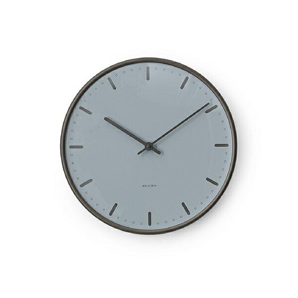 Jacobsen City Hall Wall Clock Royal Blueローゼンダール アルネ・ヤコブセンシティホールクロック ロイヤルブルー 29cm