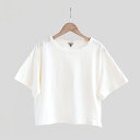 FilMelange フィルメランジェLENE crewneck wide T-shirt Whiteレーネ クルーネック ワイドTシャツ ホワイト 1002026 Casual