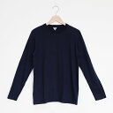 FilMelange フィルメランジェLEWIS long sleeve shirt Deep Navyルイス長袖カットソー ディープネイビー 1003018 Casual