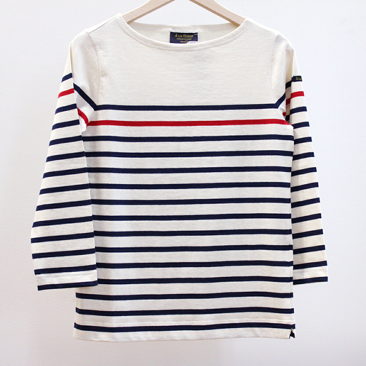 Le Minor ルミノアMariniere Tricolor 3/4 Slee