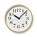 LEMNOS RIKI CLOCK RCレムノス　リキクロック RC　電波時計 0827 30.5cm [Cozy]