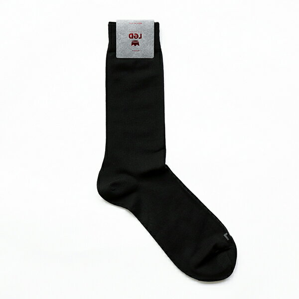 Red レッドCLASSIC COTTON mens socksクラシックコットン ハイソックス メンズ 