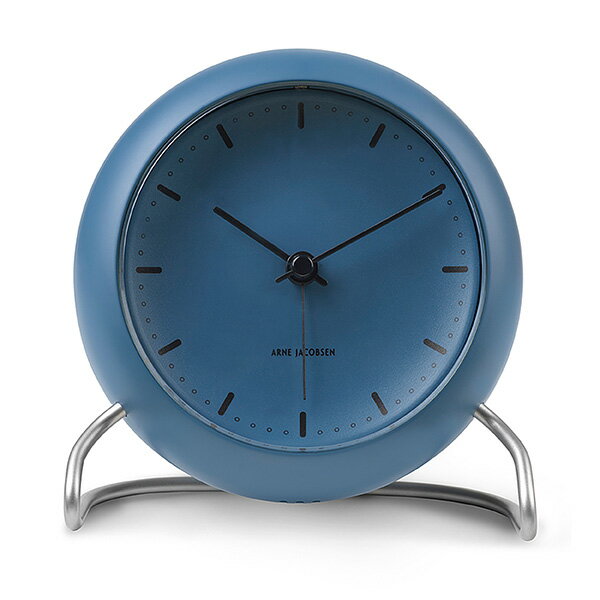 Arne Jacobsen アルネ ヤコブセンTable Clock CityHall テーブルクロック シティホールStone blue ストーンブルー