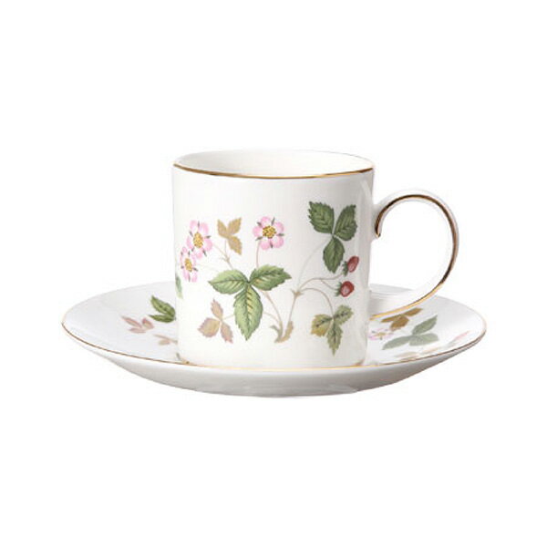 Wedgwood ウェッジウッド Wild Strawberry Coffee Cup & Saucer Canワイルドストロベリー コーヒーカップ&ソーサー キャン [Breaktime]のサムネイル