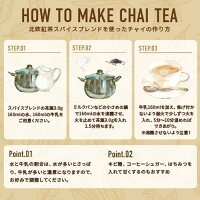 北欧紅茶スパイスブレンドを使った簡単チャイレシピ