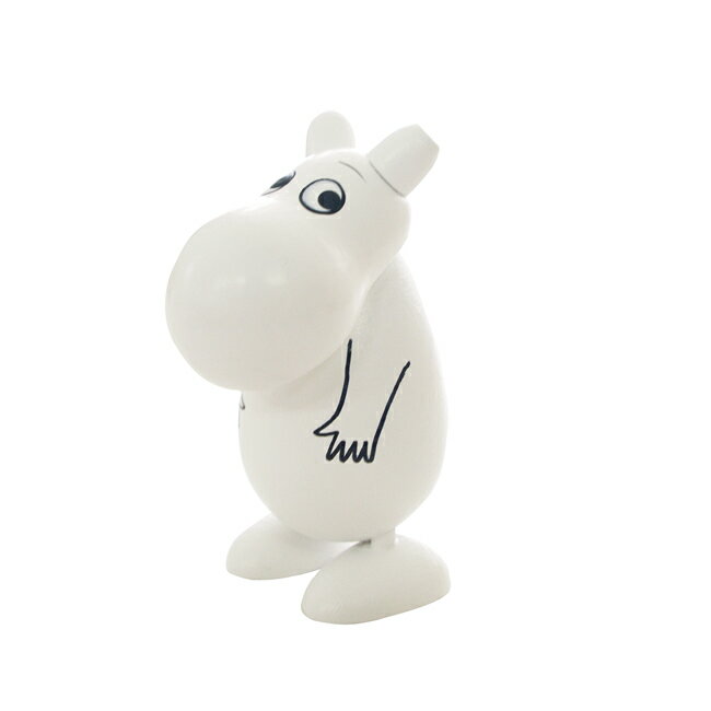 Moomin ムーミン Puulelut プーレルット 木製手描き人形 ( ムーミン )【北欧雑貨】