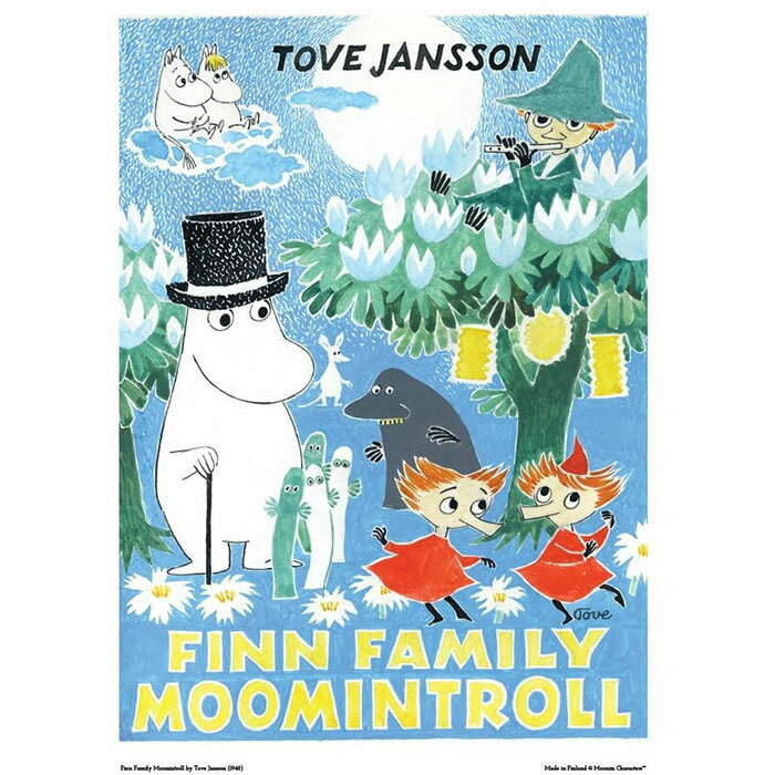 Moomin ࡼߥ ݥ ( Finn Family Moomintroll / 50 x 70 cm )̲ߡ