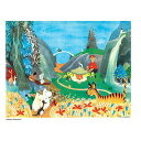 【当店専売】Moomin ムーミン ポスター ( Carousel Party / 50 x 40 cm )【北欧雑貨】