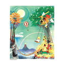 【当店専売】Moomin ムーミン ムーミン ポスター ( The Rainbow House / 50 x 40 cm )【北欧雑貨】