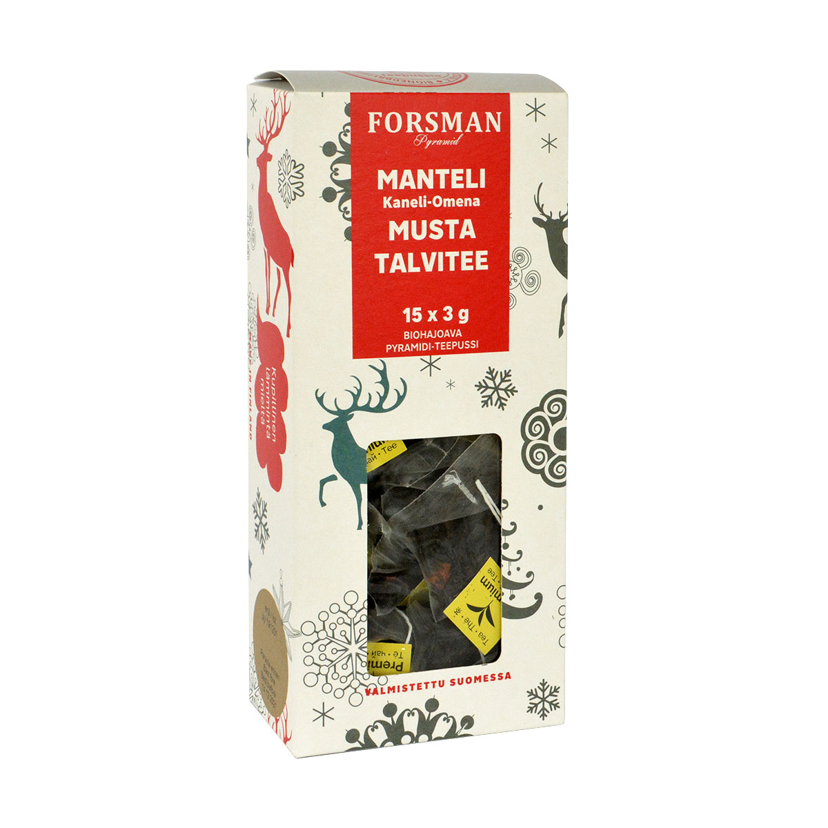 Forsman Tea フォルスマンティー アーモンドウィンターティー ( ティーバッグ / 3g ×15包 ）【北欧雑貨】