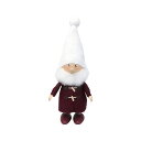 【正規品】NORDIKA nisse ノルディカ ニッセ クリスマス 木製人形(ダッフルコートを着たサンタ / 星に願いを )【北欧雑貨】