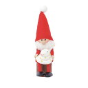 【NORDIKA公式】【新作】NORDIKA nisse ノルディカ ニッセ クリスマス 木製人形 ( ヘビを抱えたサンタ )【北欧雑貨】