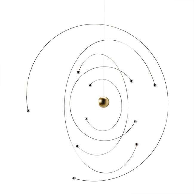 Flensted Mobiles フレンステッド・モビール ( Niels Bohr Atom Model Mobile ニールス・ボーア アトムモデル / 441 )【北欧雑貨】