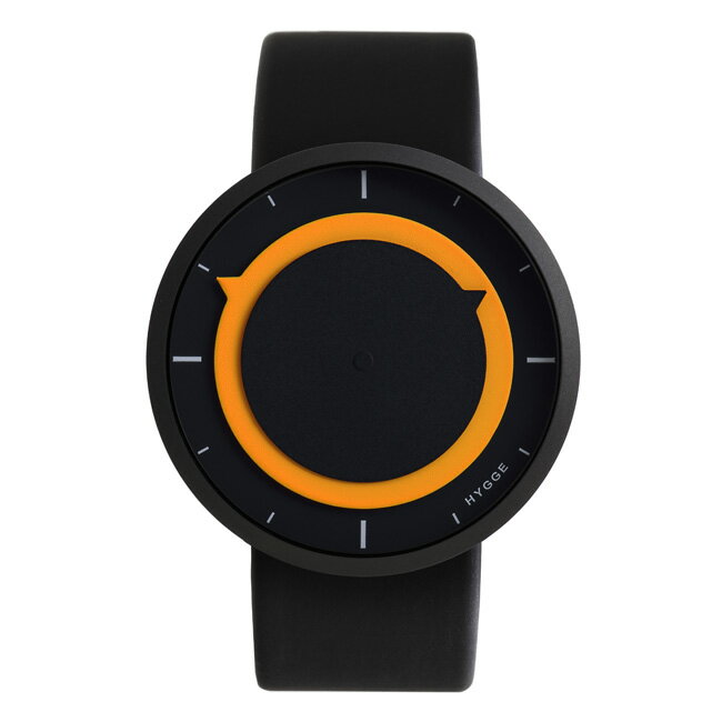 【送料無料】HYGGE Watches ヒュッゲウォッチズ 3012 SERIES WATCH （Black/YELLOW／MSP3012BC(YE)）【北欧雑貨】