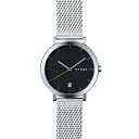 yzHYGGE Watches qbQEHb`Y 2203 SERIES WATCH MESH (Black dial Silver case / MSM2203C(CH))ykG݁z