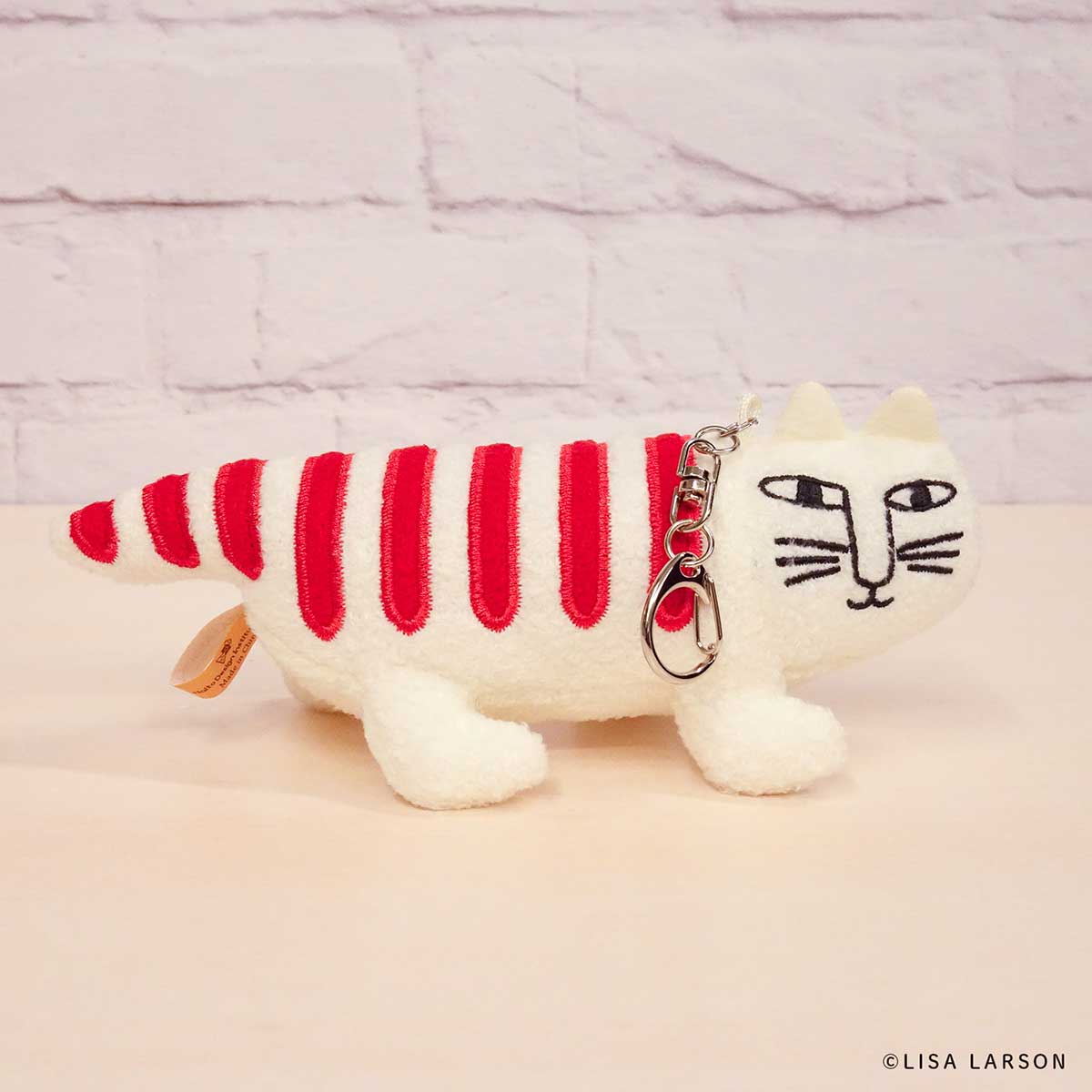 リサ・ラーソン マスコットキーチェーン ( マイキー )【北欧雑貨】