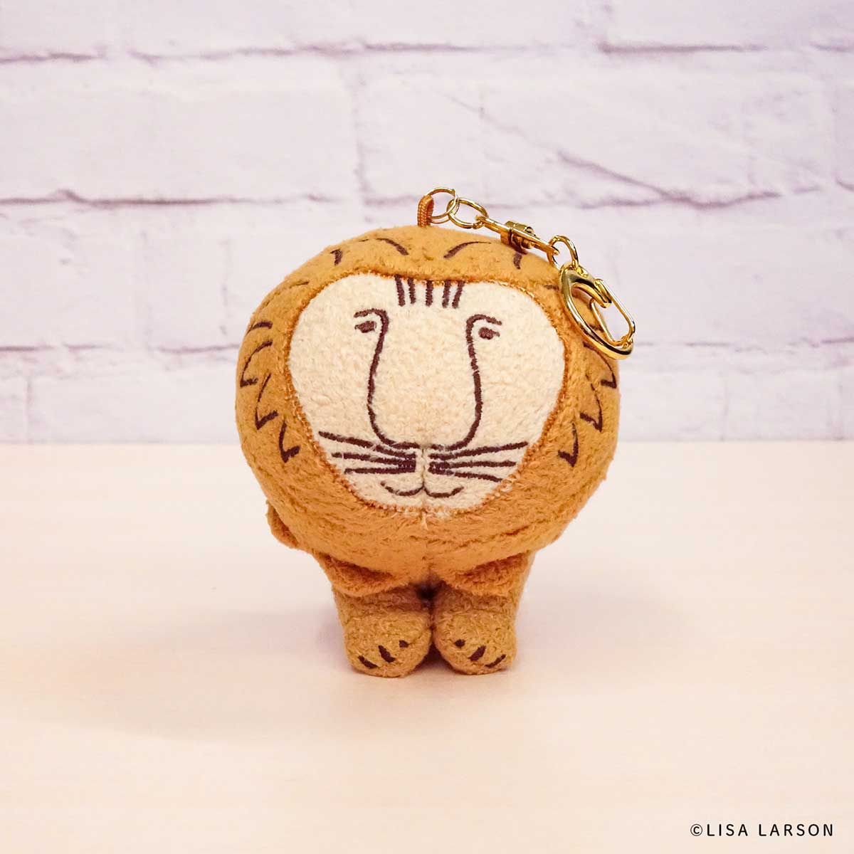 リサ・ラーソン マスコットキーチェーン ( ライオン )【北欧雑貨】