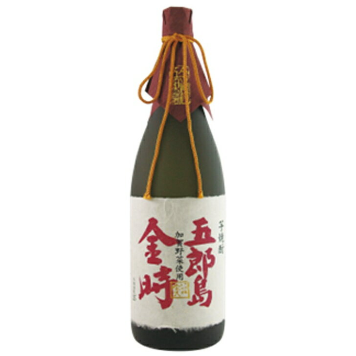 【W】五郎島金時 芋焼酎 25度 1800ml 【自家需要品】*化粧箱には入りません 【石川の酒】