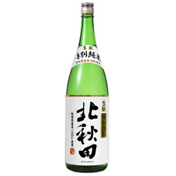 北鹿 特別純米 北秋田 1.8L 6本（1ケース） 宅配140サイズ