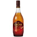 The CHOYA 熟成三年 700ml 6本(1ケース) 【チョーヤ】 宅配100サイズ