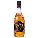 The CHOYA ブランデー仕立て BLACK 700ml 6本(1ケース) 【チョーヤ】 宅配100サイズ